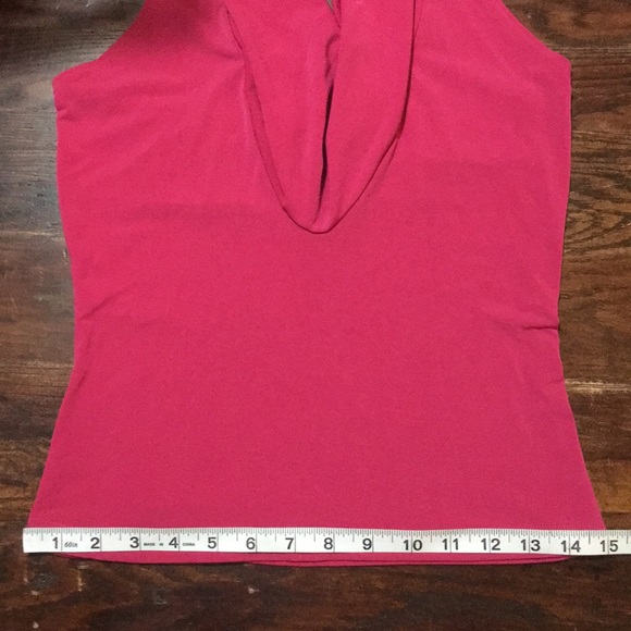 4/$20 Sexy Lipstick Pink Top Size Small - Picture 6 of 8